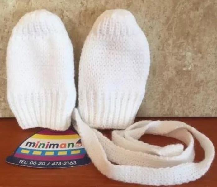 minimanó kesztyű újszülött
