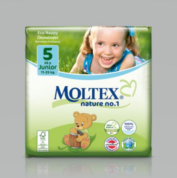 Moltex ÖKO pelenka junior 25db, 11-25kg