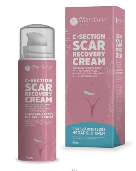 momcare császármetszés hegápoló krém 50ml