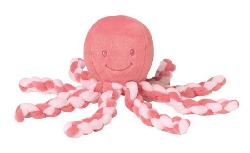Nattou plüss játék 23cm Octopus vegyes