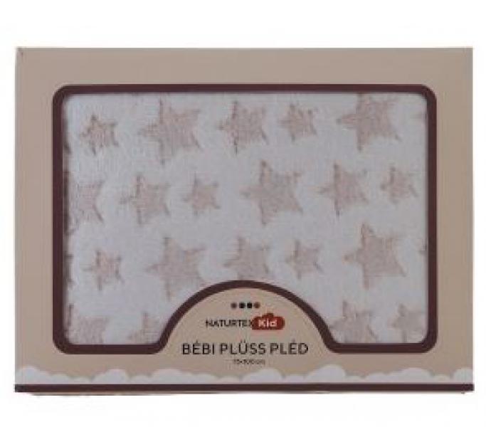 Naturtex pléd 75*100 Beige Star