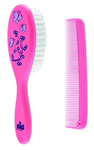 Nip 37075 hajkefe fésűvel