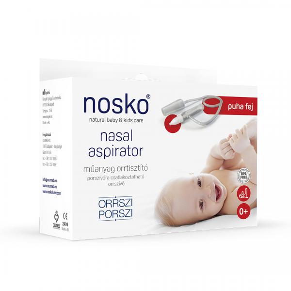 NOSKO orrszívó puhafejű műanyag