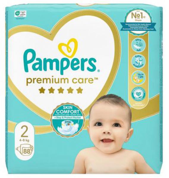 Pampers Premium Care 2 88db 4-8kg pelenka