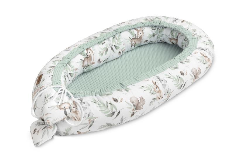 Sensillo babafészek menta,nyuszi és mókus 80x45 SILLO-22894