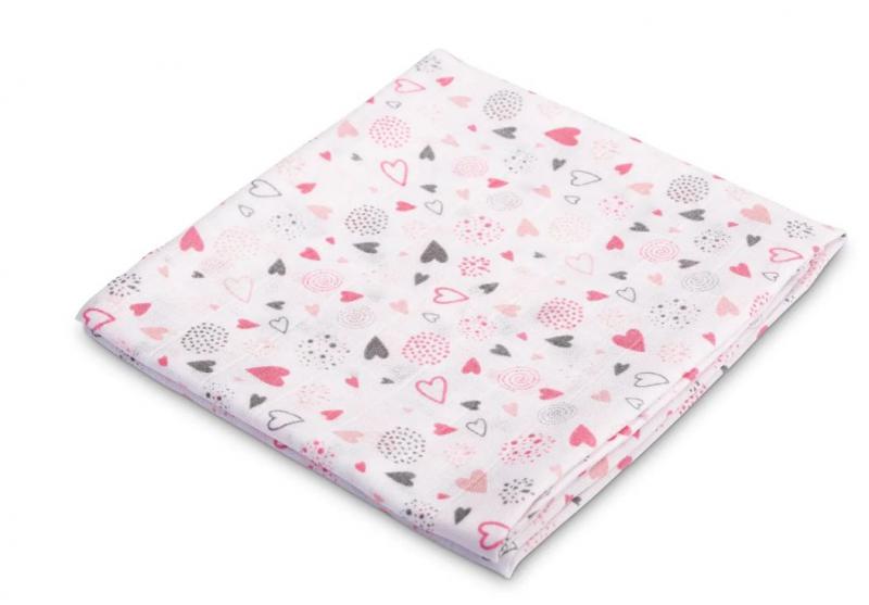 Sensillo textilpelenka SILLO-02 70x80 tetra, mintás