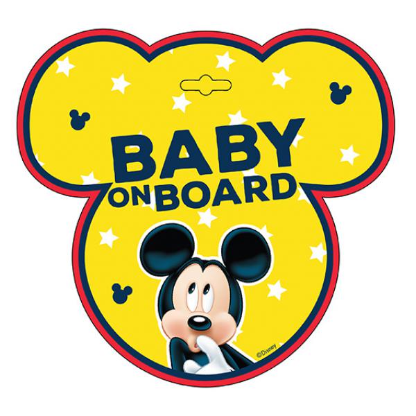 Seven 9612 Mickey BabyOnBoard baba a fedélzeten