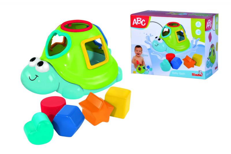 Simba 104010027 ABC teknős úszó szortírozó