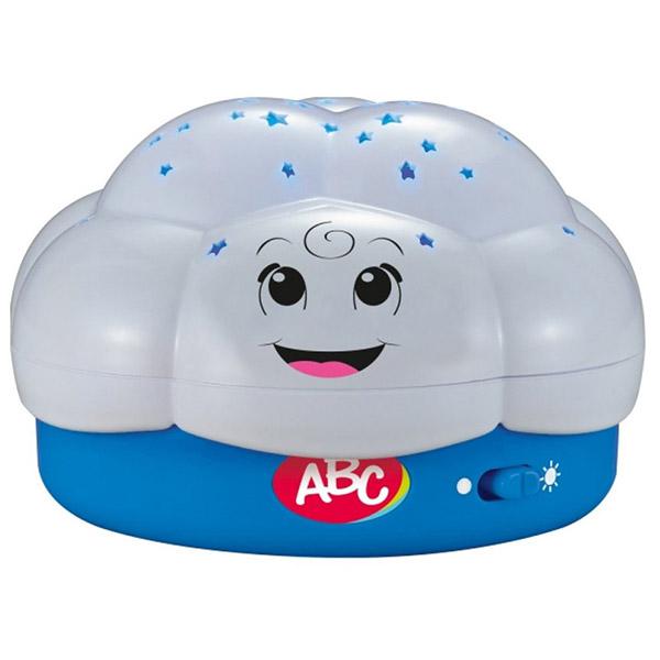 Simba 104010190 ABC éjjeli fény, világító, zenélő felhő