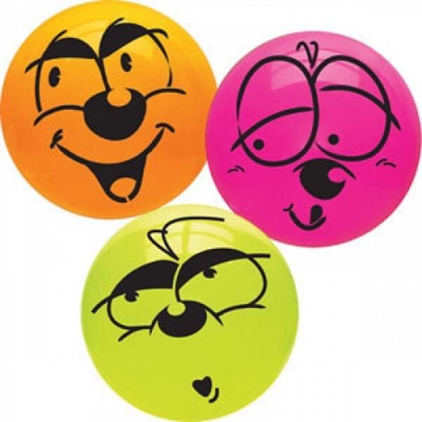 Simba 130050339 Funny Faces gumilabda 220mm  nevető arc 