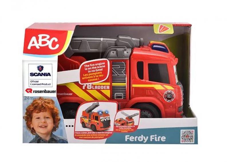 Simba 204114005 ABC Fredy Fire tűzoltóautó 25cm