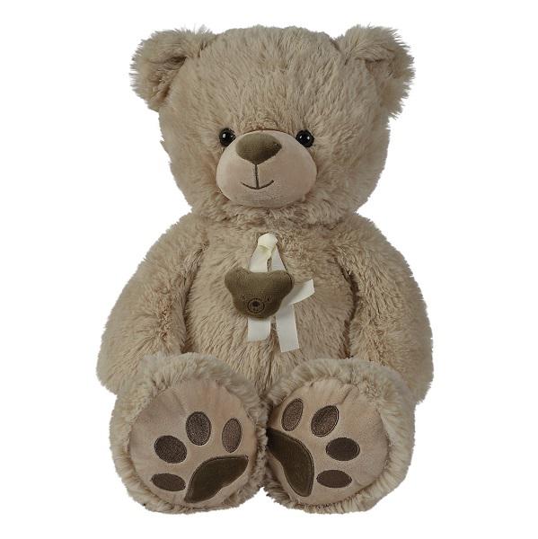 Simba 6305810019 krém plüss mackó szalaggal 55cm
