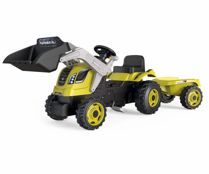 Simba 7600710132 Farmer Max tractor + trailer
