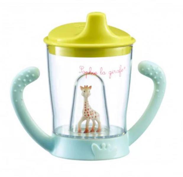 Sophie itatópohár csöpögésmentes 180ml 6m+