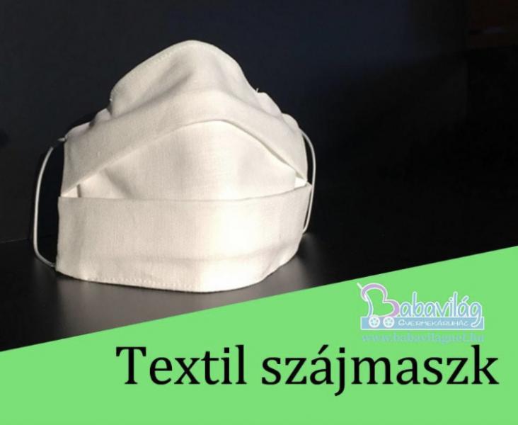szájmaszk felnőtt 90fokon mosható
