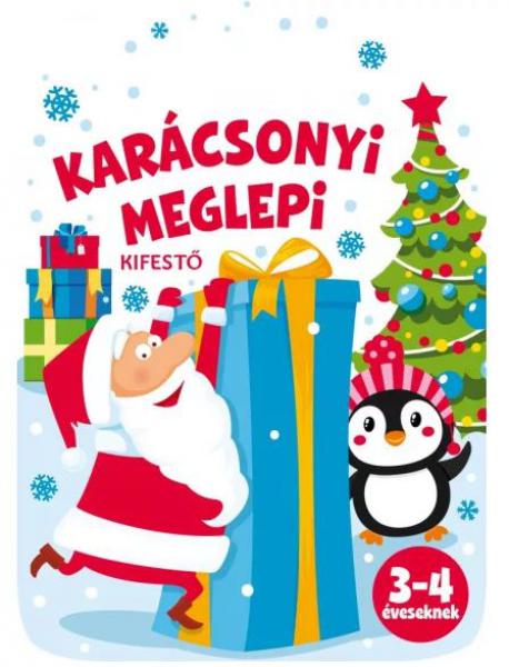 Szalay: Karácsonyi meglepi kifestő - füles