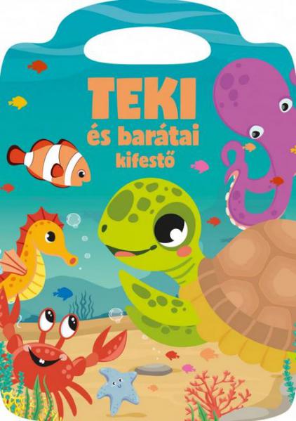 Szalay: Teki és barátai kifestő