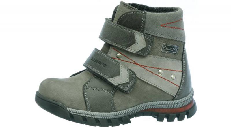 Szamos 1437-270222 29 szürke 2tépős bakancs