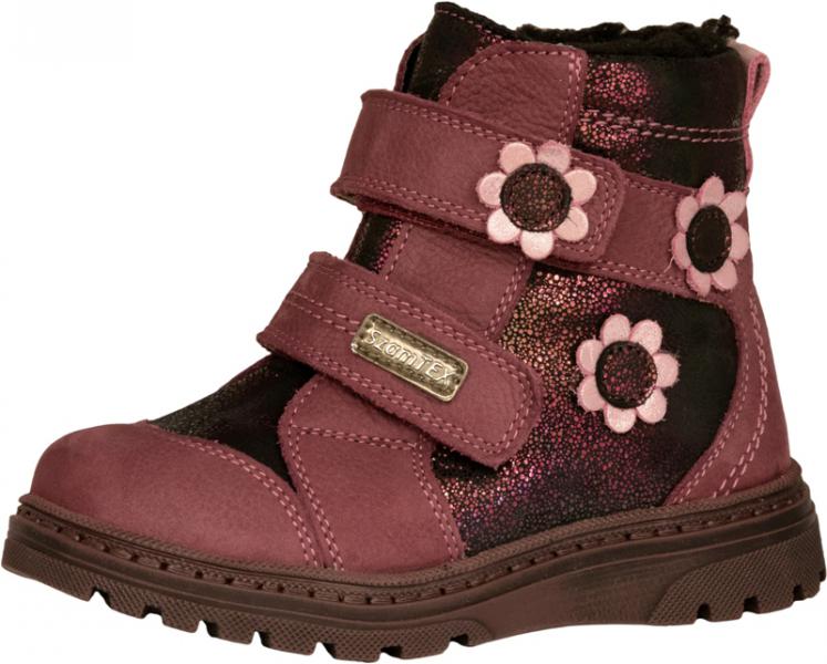 Szamos 1551-783222 28 mályva-pink zárt cipő