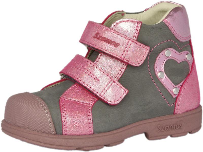Szamos 1611-407492 27 szürke/pink SUPI