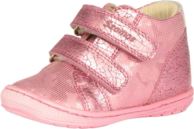 Szamos 1653-606111 23 2tépős bokacipő pink-ezüst