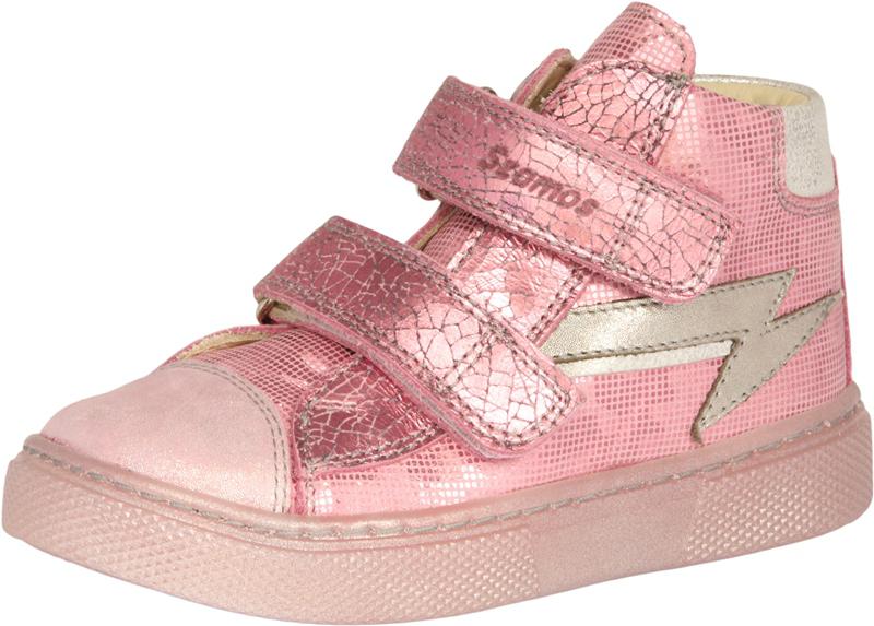 Szamos 1666-401242 29 2tépős bokacipő pink-ezüst