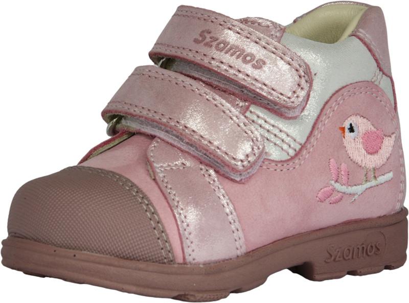 Szamos 1694-407490 20 pink/ezüst 2tépős cipő SUPI