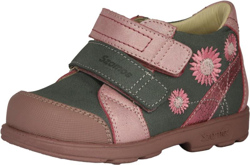 Szamos 1764-507493 32 szürke-pink bokacipő SUPI