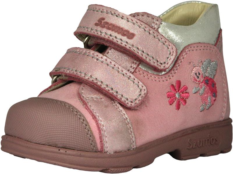 Szamos 1831-407491 22 pink-ezüst cipő SUPI