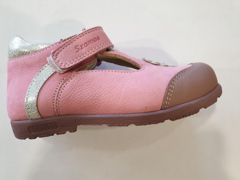Szamos 3275-507492 30 szandálcipő pink/ezüst