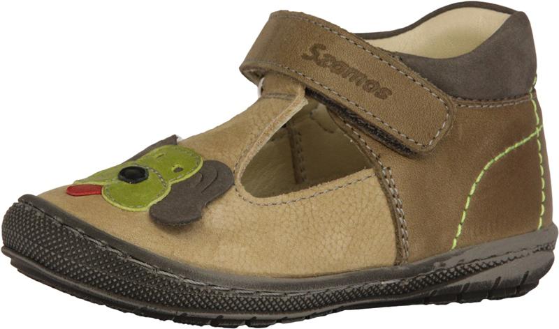 Szamos 3280-308310 18 első lépés nyitott cipő beige/szürke