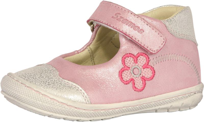 Szamos 3282-404110 18 pink-ezüst első lépés nyitott cipő