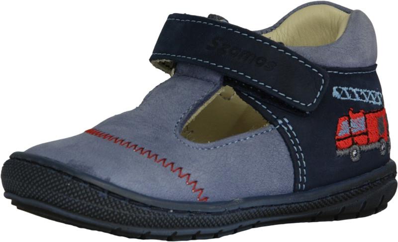 Szamos 3299-108211 22 v.kék/s.kék nyitott 1tépős cipő