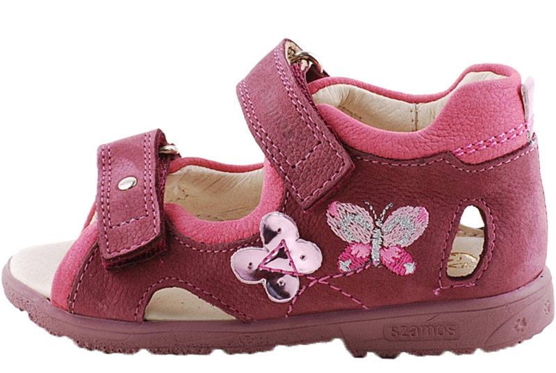 Szamos 4251 407492 30 szandál MÁLYVA-CORAL 2tépőzáras