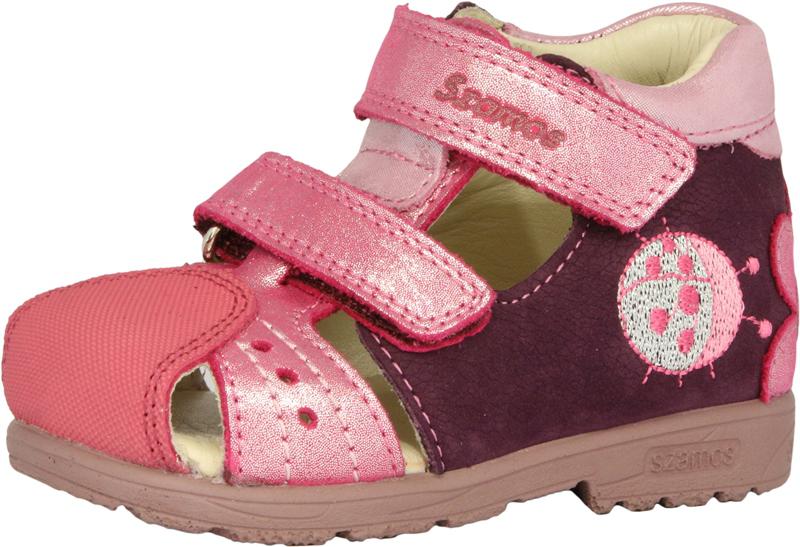 Szamos 4343-507490 19 szandálcipő lila-fuxia-pink SUPI