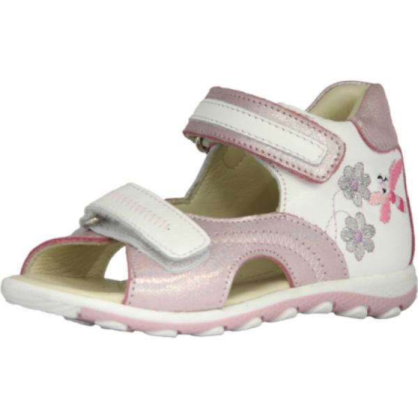 Szamos 4351-406912 30 pink/fehér szandál 2tépős