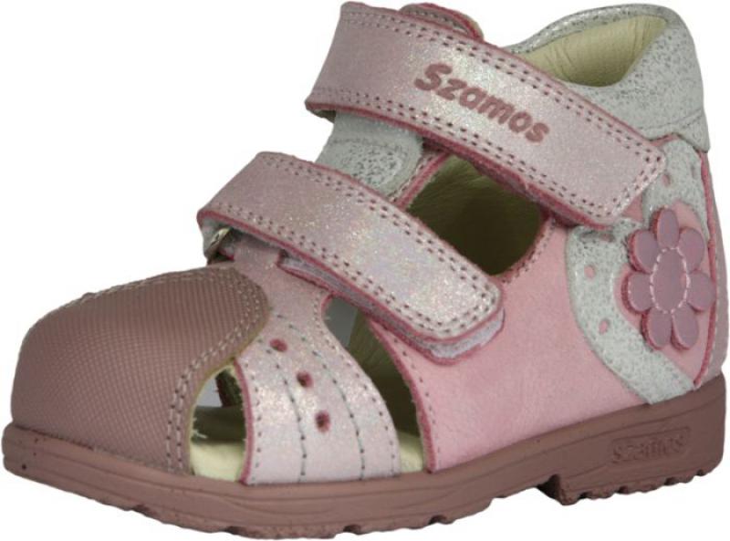 Szamos 4363-507490 20 pink/ezüst szandálcipő 2tépős SUPI