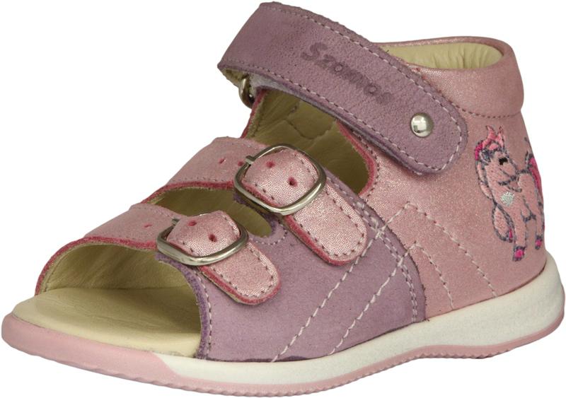 Szamos 4396-402430 20 pink-világoslila szandál
