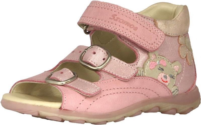 Szamos 4405-504622 27 pink/homok szandál
