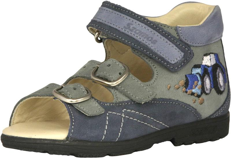 Szamos 4406-107091 21 kék/szürke szandál SUPI
