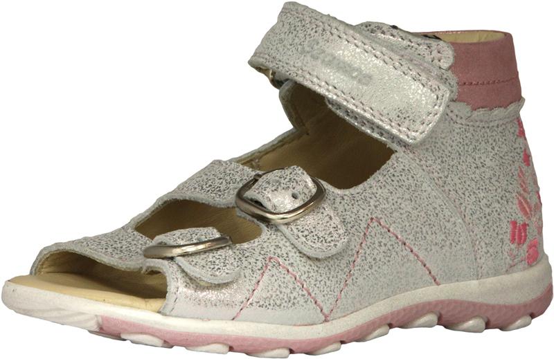 Szamos 4421-406912 26 ezüst/pink szandál