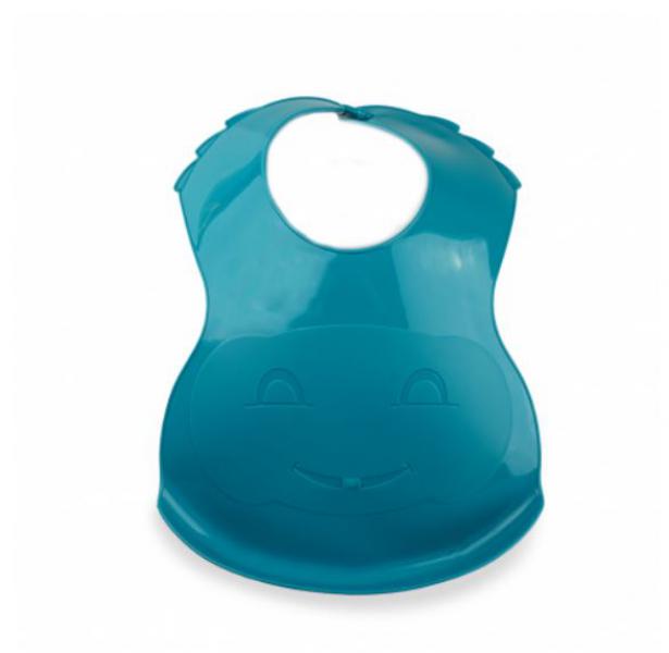 Thermobaby 1530 előke emeraude(zöld) műanyag sima