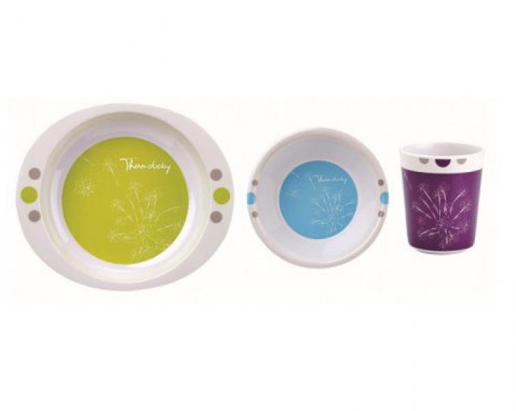 Thermobaby 1633 tányér szett Artifice, melamine