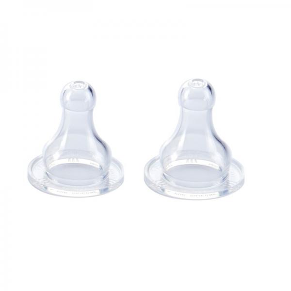 Thermobaby 1758 4hó+ 3lyukú Szilikon etetőcumi 2db-os