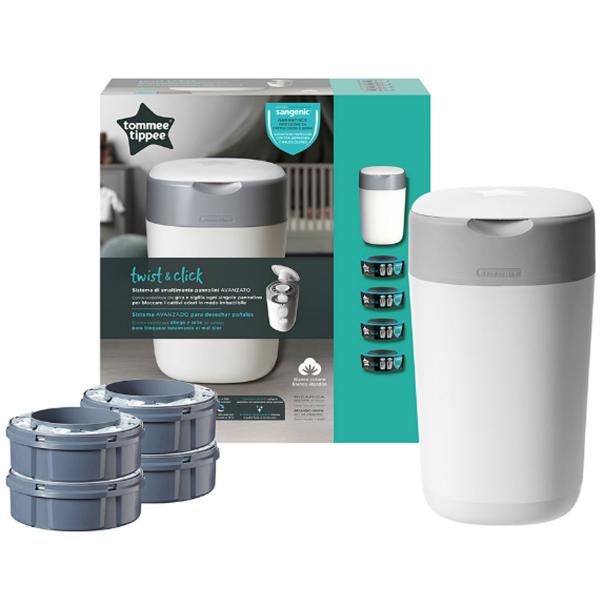 Tommee Tippee 510204 Pelenkacsomagoló kuka+ut.töltő T&C