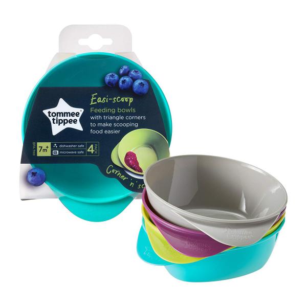 Tommee Tippee 467140 Etetőtálkák 4db