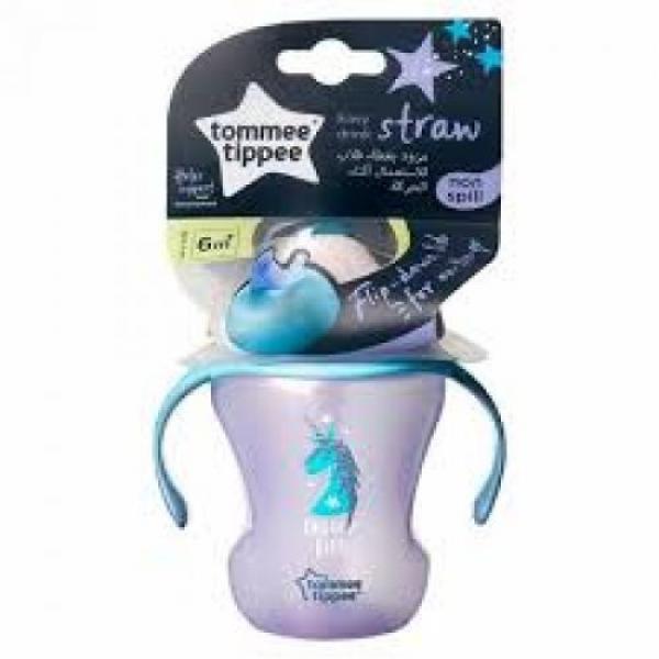 Tommee T.470157 Itatópohár 6m+ Easy Drink Straw Cup 230ml