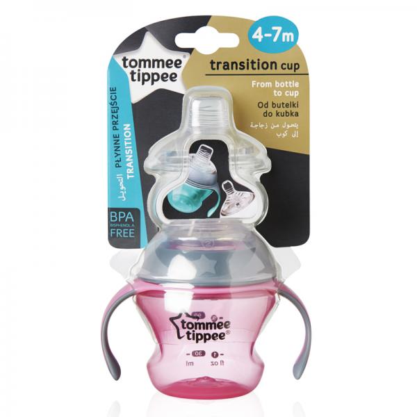 Tommee Tippee 470850 Tanulópohár 150ml 4-7hó (két fejjel)