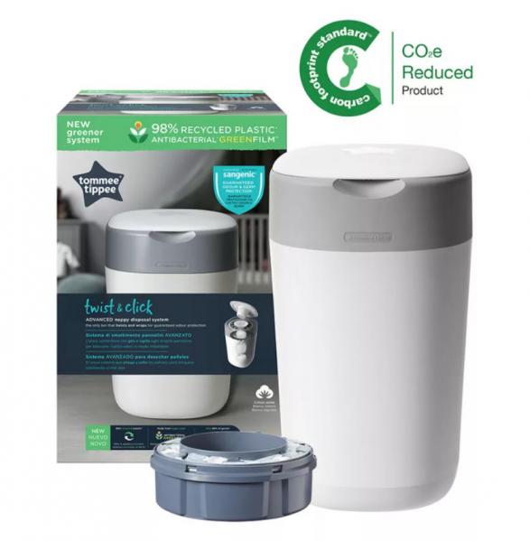 Tommee Tippee 510013 Twist&Click pelenkacsomagoló kuka fehér