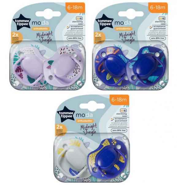 Tommee Tippee 333858 6-18hó Moda játszócumi 2db